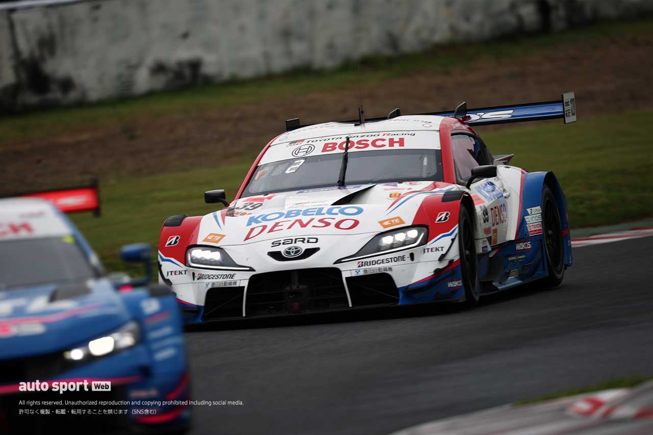 予選2番手を獲得した39号車DENSO KOBELCO SARD GR Supra