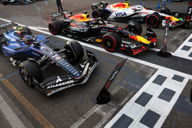 2025年F1第17戦アゼルバイジャンGP　予選上位3台