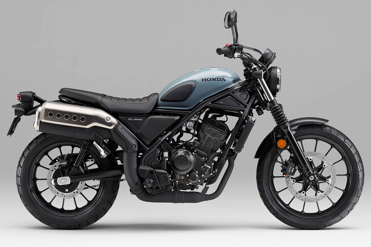 ホンダ、軽二輪スポーツ『CL250』を一部仕様変更。クラッチ操作不要のE-Clutch搭載タイプを追加