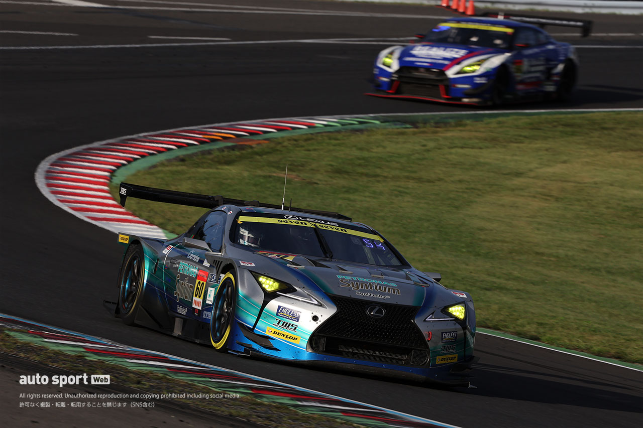 ぶっつけ本番となった新タイヤがハマるも「どれだけ保つか分からなかった」と60号車Syntium吉本大樹【スーパーGT第6戦GT300決勝会見】