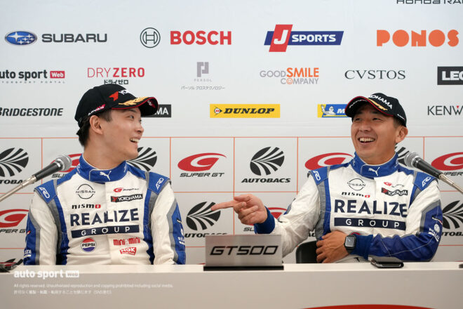 名取鉄平と松田次生（リアライズコーポレーション ADVAN Z）