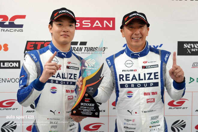 名取鉄平と松田次生（リアライズコーポレーション ADVAN Z）