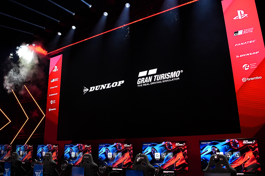 ダンロップがグランツーリスモ7のオフィシャルタイヤパートナーに就任