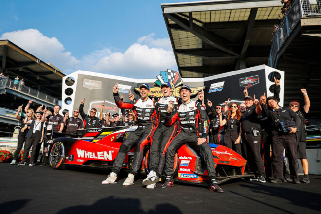 インディ6時間はキャデラック1-2。太田格之進のアキュラと首位を争った31号車が節目飾る／IMSA第10戦