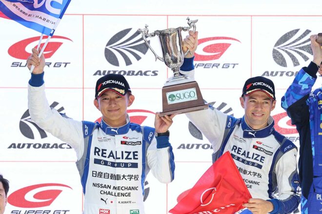 平手晃平／ジョアオ・パオロ・デ・オリベイラ（リアライズ日産メカニックチャレンジ GT-R）