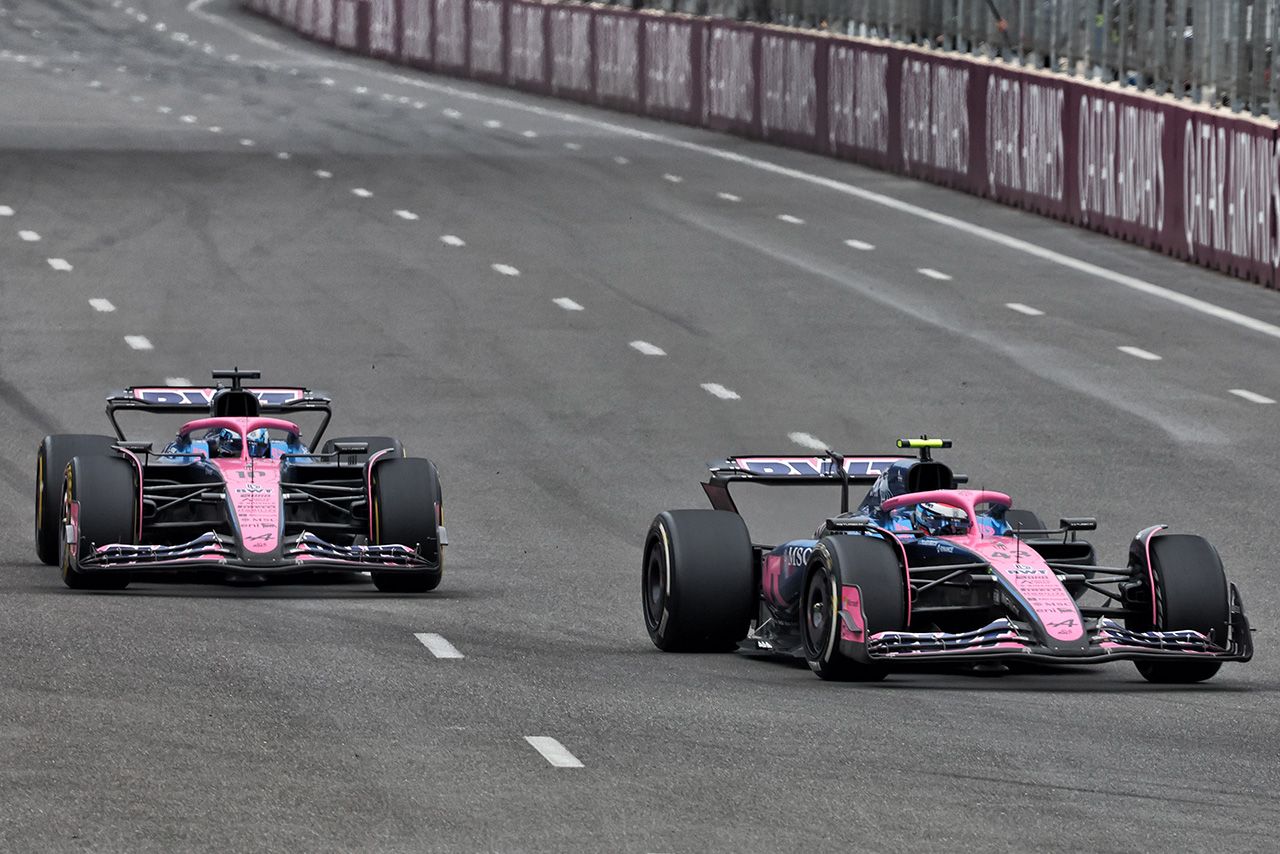 フランコ・コラピント＆ピエール・ガスリー（アルピーヌ）