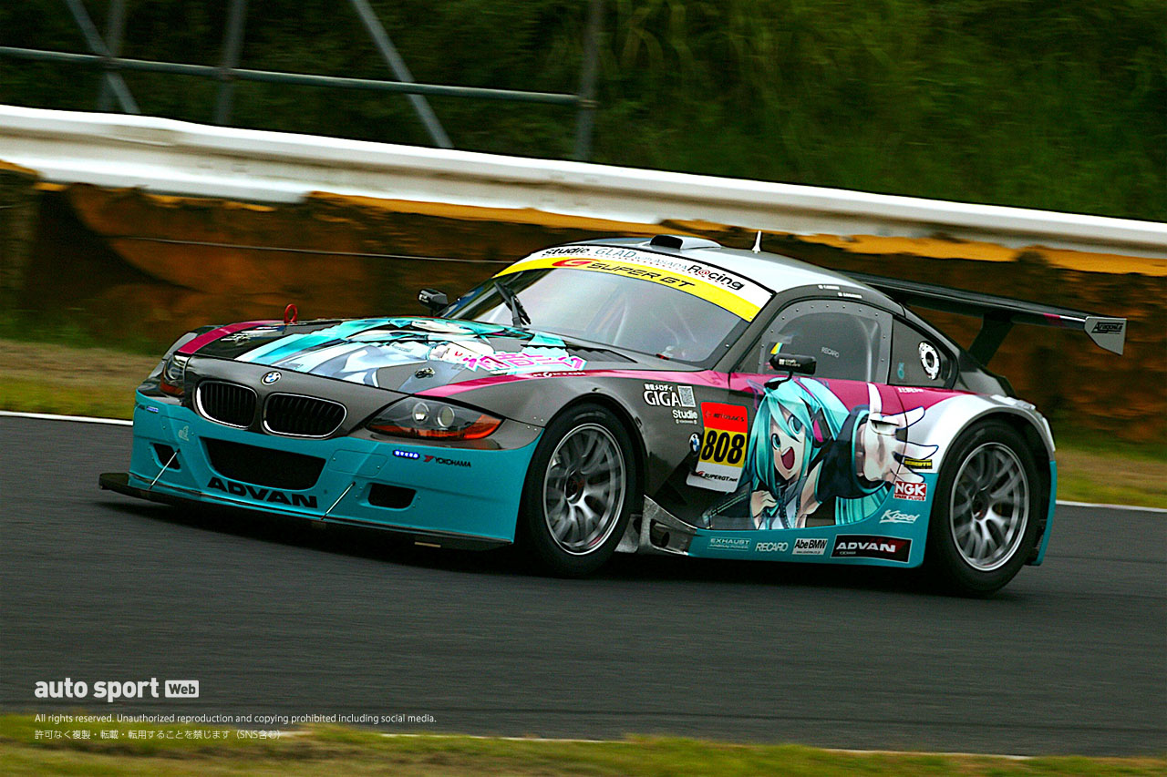 BMW Z4（スーパーGT／2008年）』今へと続く“初音ミク号”の