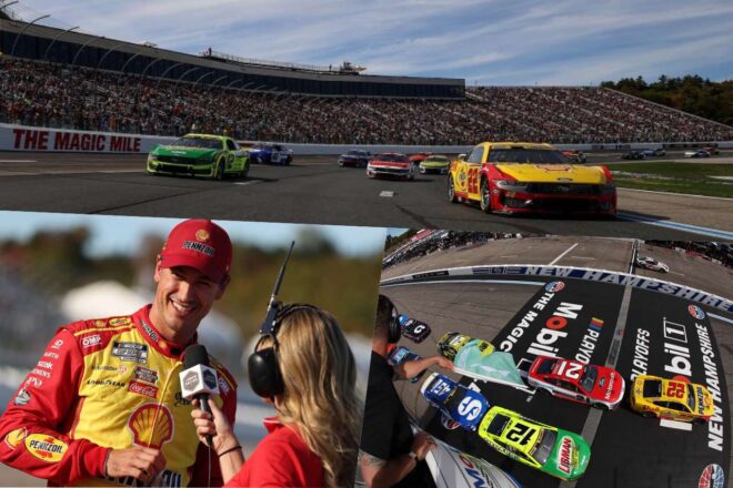 マスタング対決を制したブレイニーがプレーオフ初勝利。JGRトヨタ勢はまさかの同志撃ち／NASCAR第30戦