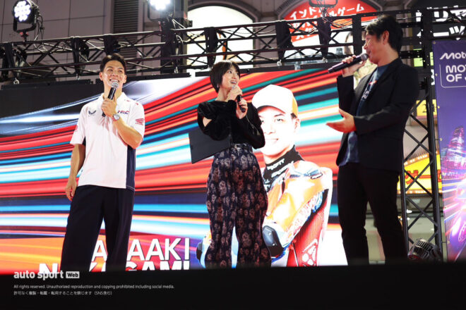 日本GP開幕直前にMotoGPライダーが新宿・歌舞伎町に集結。大勢のファンが大いに沸き返る／MotoGP in Tokyo