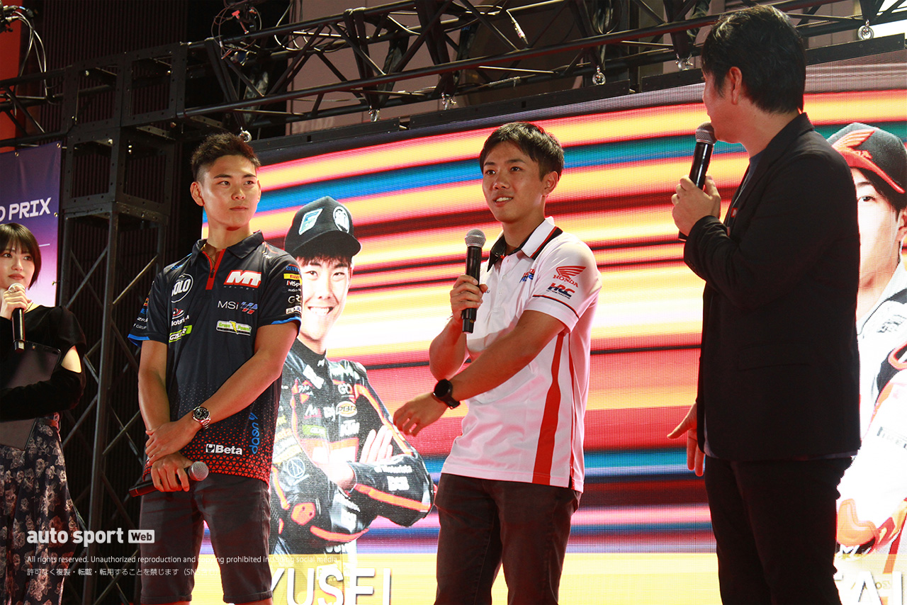 山中琉聖（FRINSA – MT Helmets – MSI）＆古里太陽（Honda Team Asia）