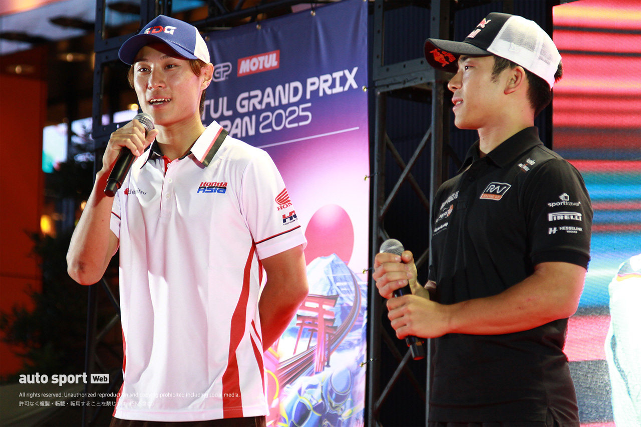 國井勇輝 （Idemitsu Honda Team Asia）＆佐々木歩夢（RW-Idrofoglia Racing GP）