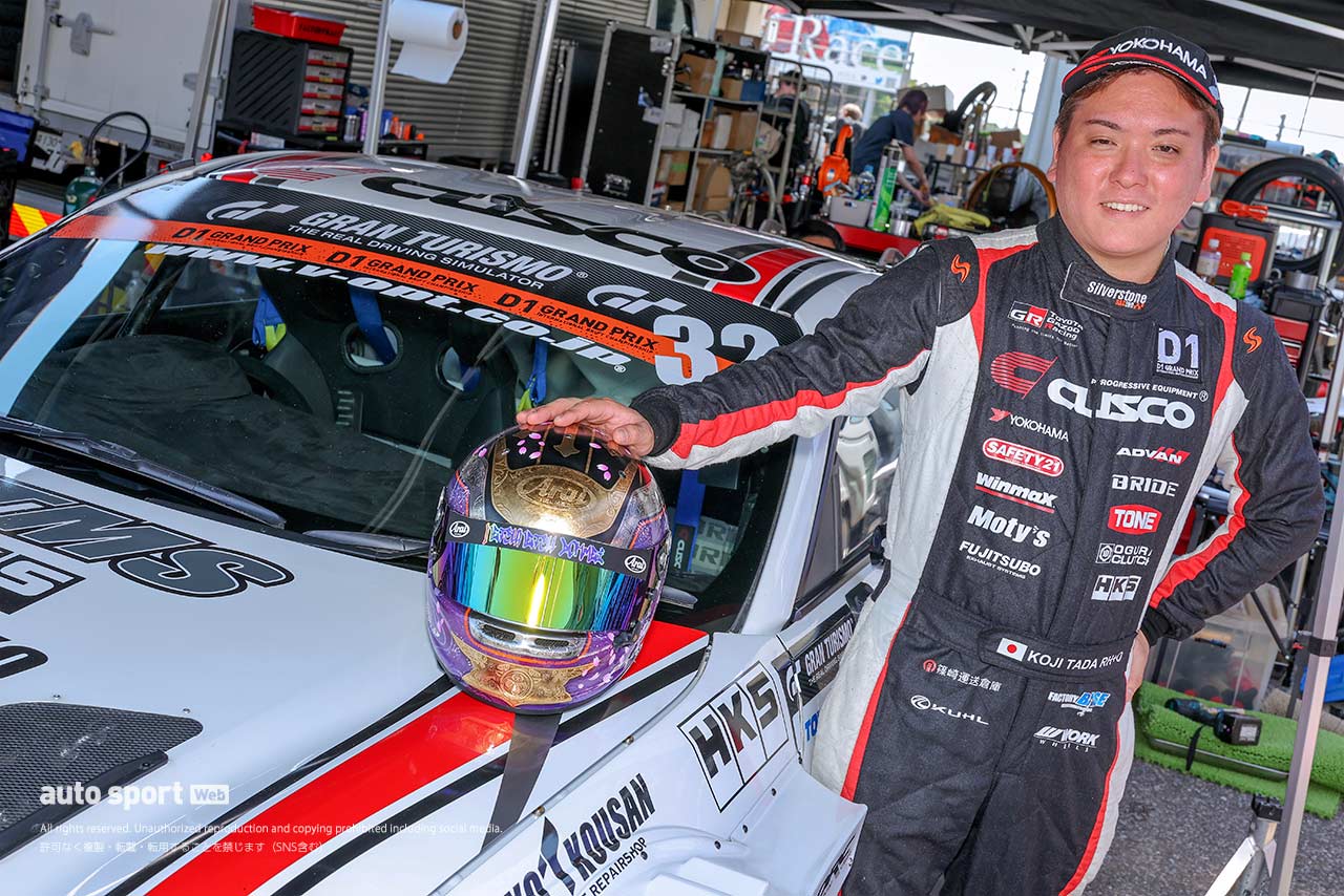 「偶然見た織戸学の走り」でドリフトにハマった異色の“トヨタ社員選手”。バランスの良いグリップも武器に最高峰挑戦