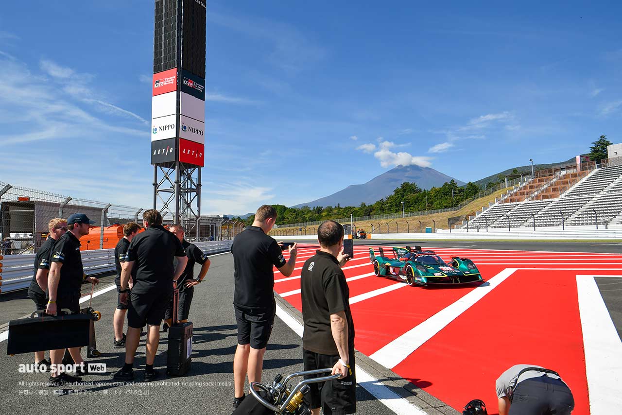 アストンマーティン・ヴァルキリーが日本初上陸／WEC『富士6時間耐久レース』9月25日　走行前日の様子【随時更新】