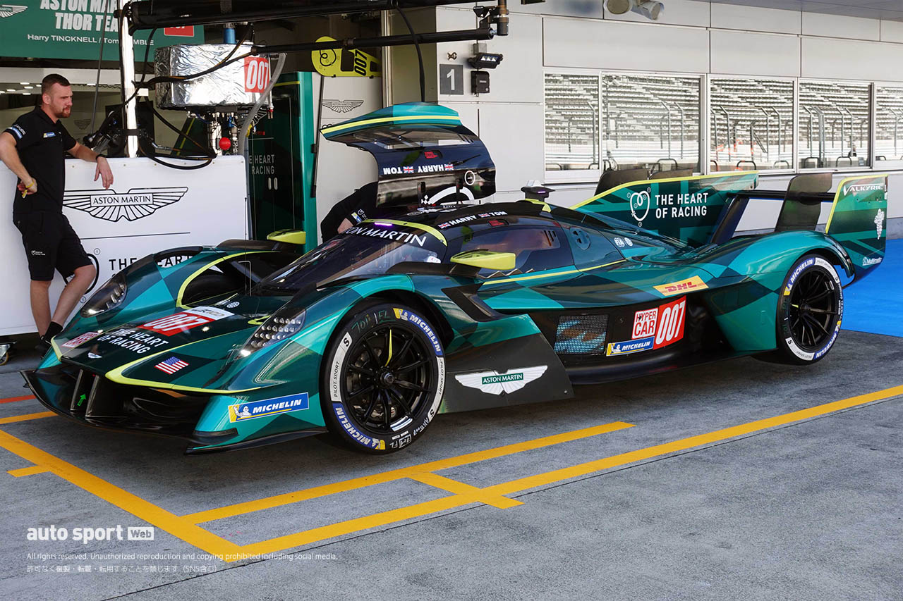 アストンマーティン・ヴァルキリーが日本初上陸／WEC『富士6時間耐久レース』9月25日　走行前日の様子【随時更新】