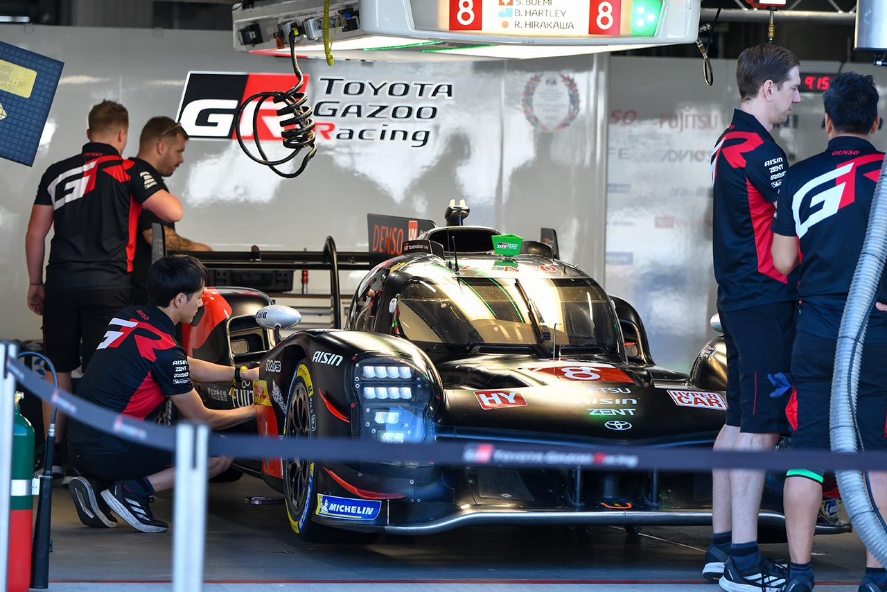 WEC第7戦富士／木曜搬入日