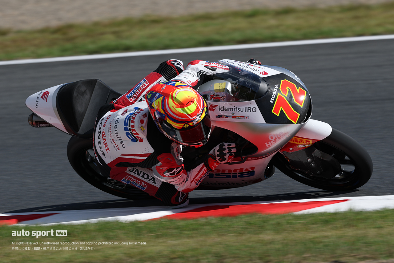 Moto3：古里太陽（Honda Team Asia）／2025MotoGP第17戦日本GP