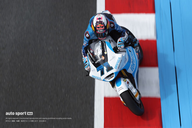 Moto2：佐々木歩夢（RW-Idrofoglia Racing GP）／2025MotoGP第17戦日本GP