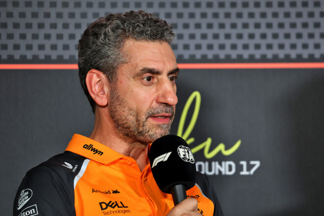 アンドレア・ステラ代表（マクラーレン）