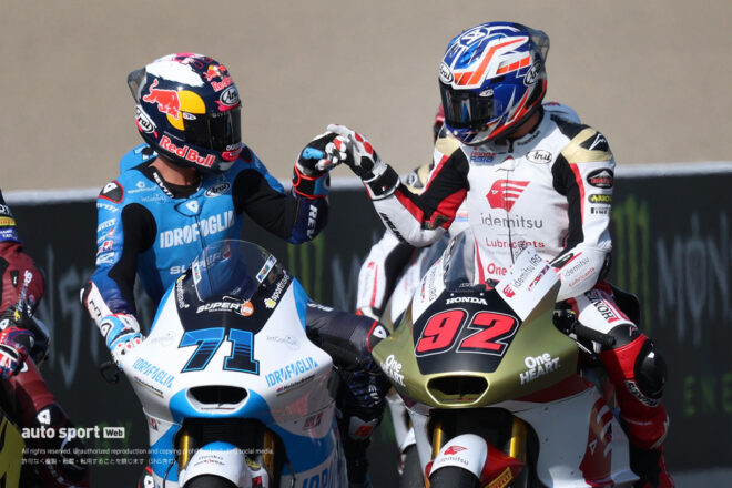 佐々木歩夢が2番手【タイム結果】2025Moto2第17戦日本GP プラクティス