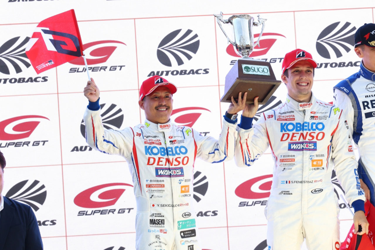 関口雄飛／サッシャ・フェネストラズ（DENSO KOBELCO SARD GR Supra）