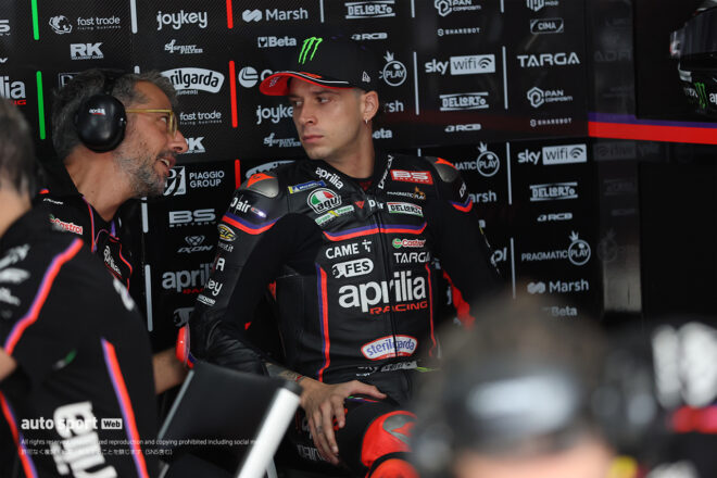 マルコ・ベゼッチ（アプリリア・レーシング）／2025MotoGP第17戦日本GP