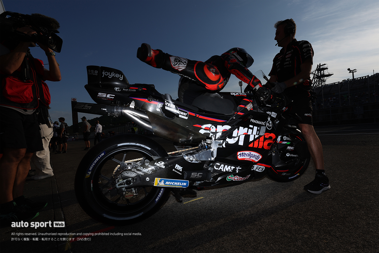 マルコ・ベゼッチ（アプリリア・レーシング）／2025MotoGP第17戦日本GP