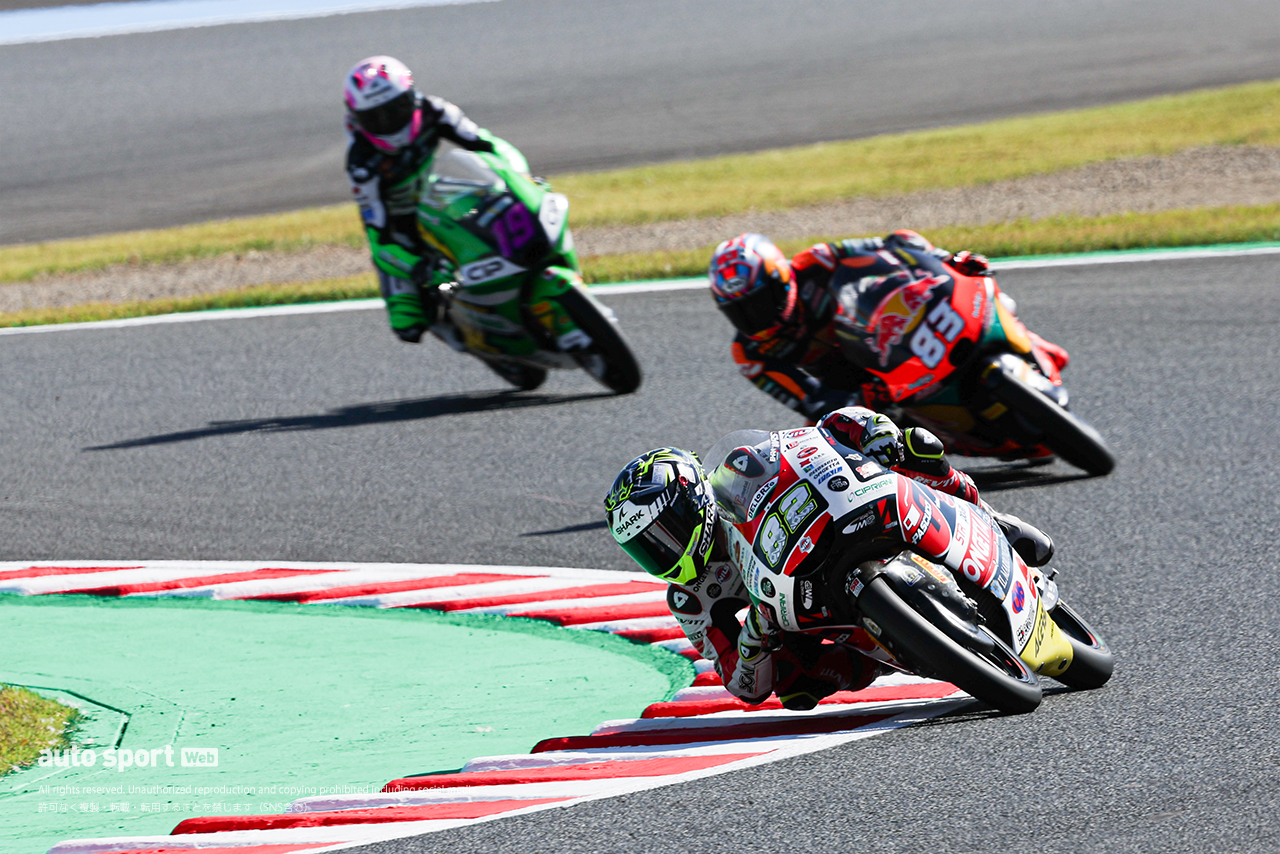 Moto3の走行の様子／2025MotoGP第17戦日本GP