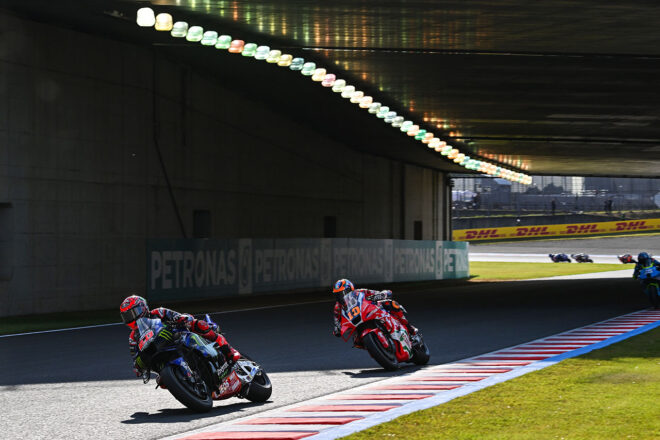 ヤマハ：守りに徹して6位「トップ勢ほどのペースはなかった」とクアルタラロ。リンスは18位／第17戦日本GP
