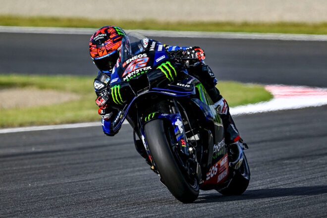 ヤマハ：守りに徹して6位「トップ勢ほどのペースはなかった」とクアルタラロ。リンスは18位／第17戦日本GP