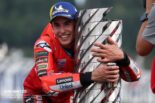 2025年シリーズチャンピオンい輝いたマルク・マルケス（ドゥカティ・レノボ・チーム）／2025MotoGP第17戦日本GP