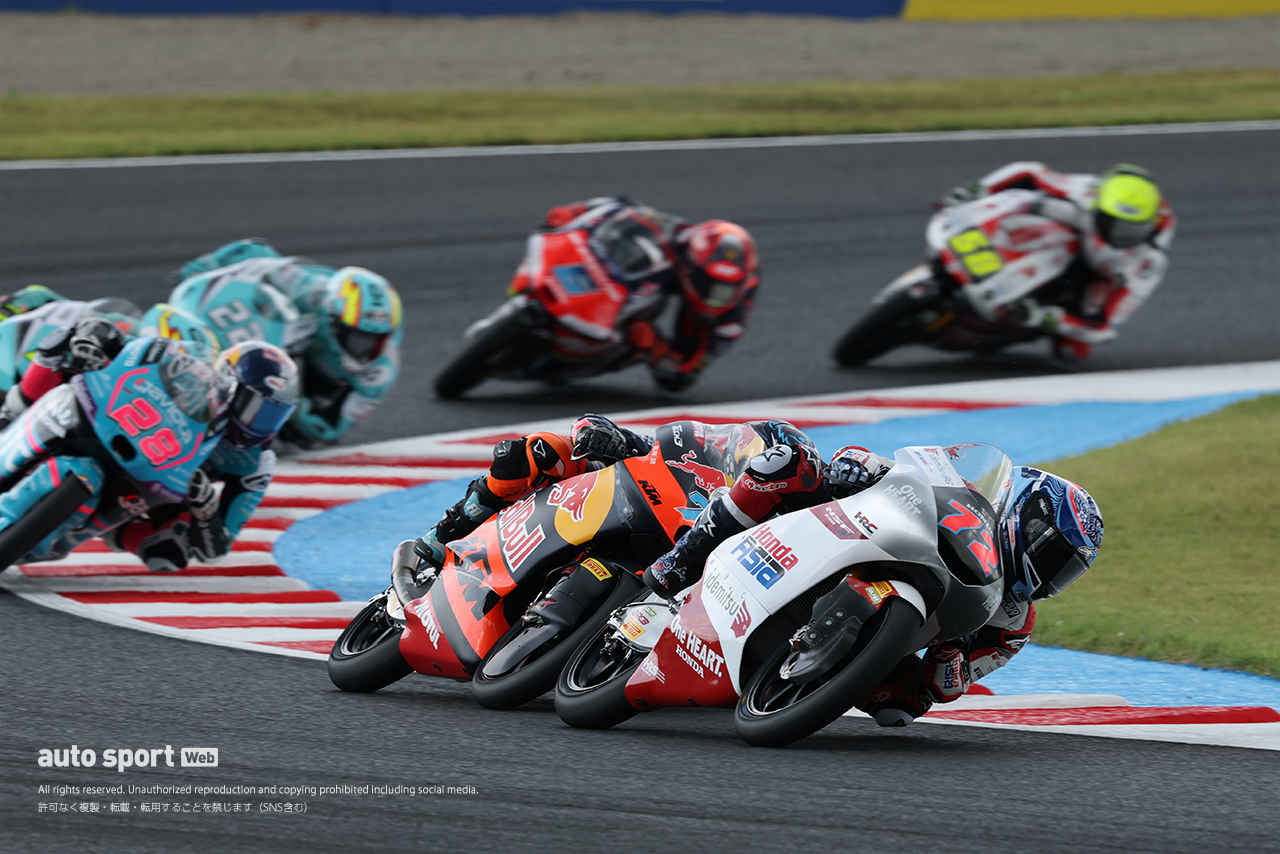 Moto3：古里太陽（Honda Team Asia）／2025MotoGP第17戦日本GP
