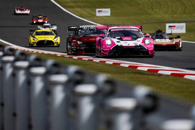 トップチェッカー直前にペナルティ、81号車コルベットが劇的逆転【WEC富士LMGT3決勝レポート】