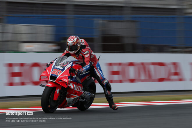 中上貴晶（ホンダHRCテスト・チーム）／2025MotoGP第17戦日本GP