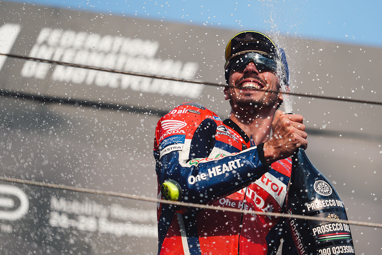 ミルが3位表彰台。マリーニは「スタートから調子が悪かった」とトラブルに泣く／第17戦日本GP