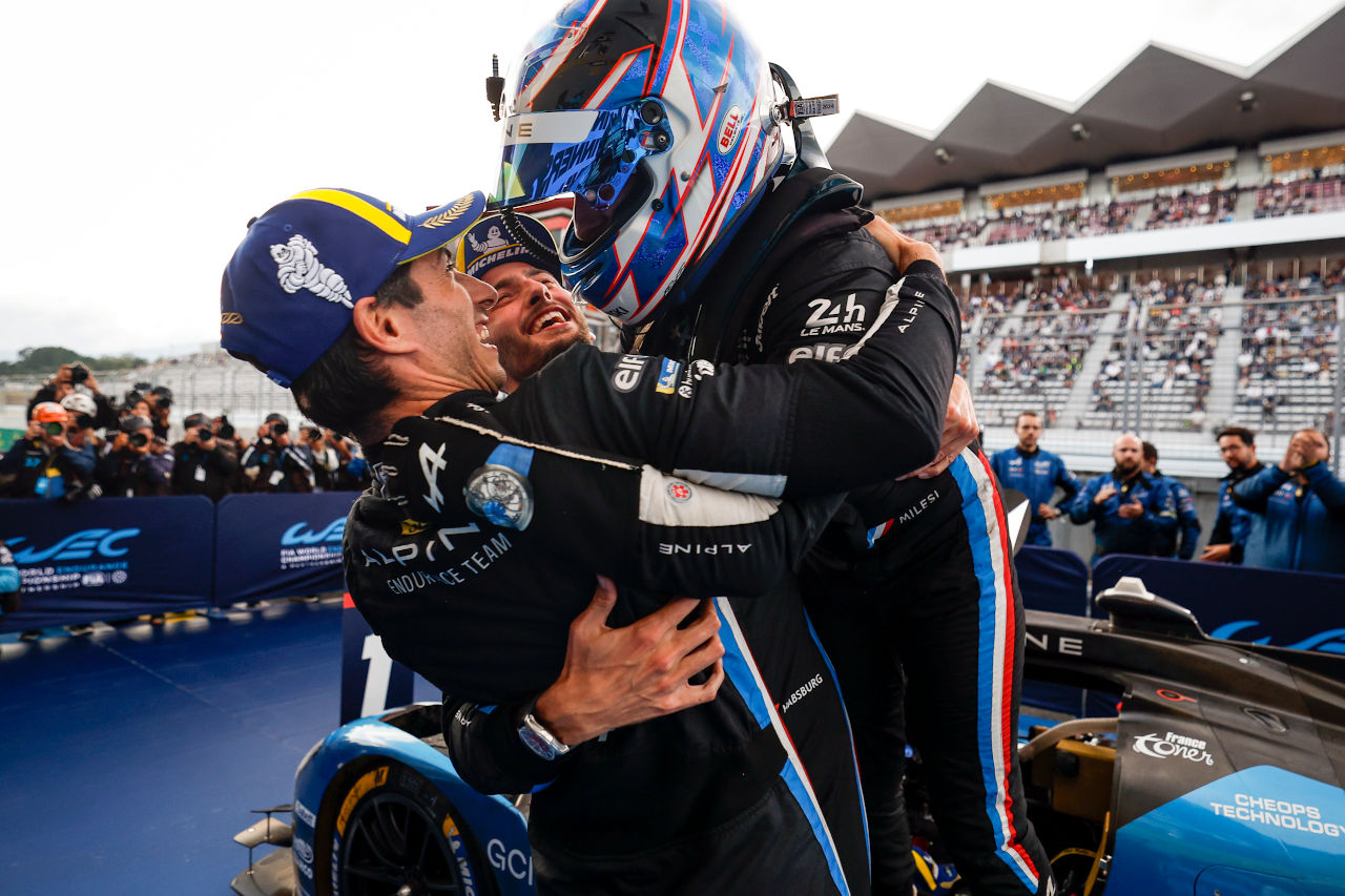 「良いタイミング」で訪れたアルピーヌA424の初優勝。ラピエールが勝因語る／WEC富士