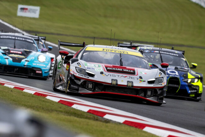 フェラーリ陣営のミスが劇的逆転の要因に。7秒差から最終ラップでコルベットの接近許したスローダウンの理由を説明／WEC富士