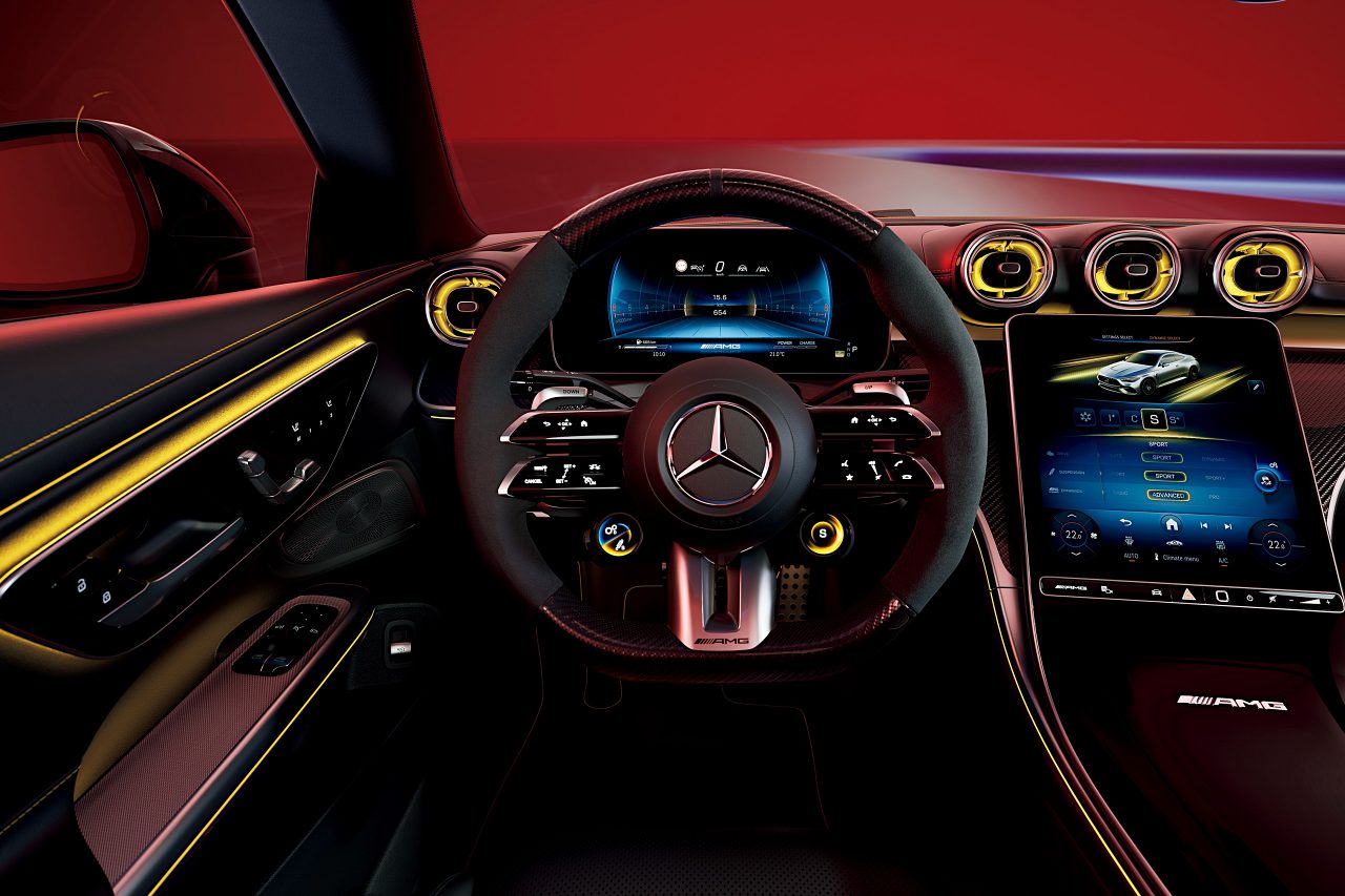 メルセデスAMG、主軸クーペ『CLE53』に専用デカールやイエローアクセント採用の限定車を導入