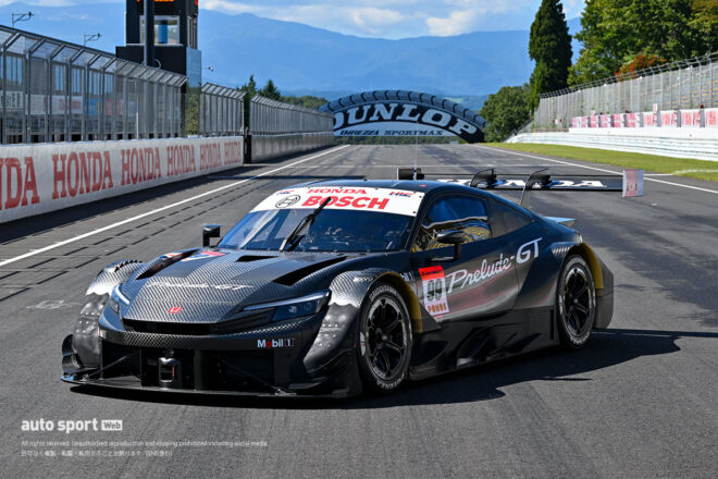 ホンダ／HRCが『プレリュードGT』プロトタイプを発表！ 流麗なクーペボディをもつ2026年からのGT500ニューウェポンを公開