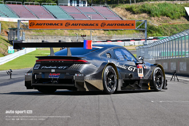 ホンダ／HRCが『プレリュードGT』プロトタイプを発表！ 流麗なクーペボディをもつ2026年からのGT500ニューウェポンを公開