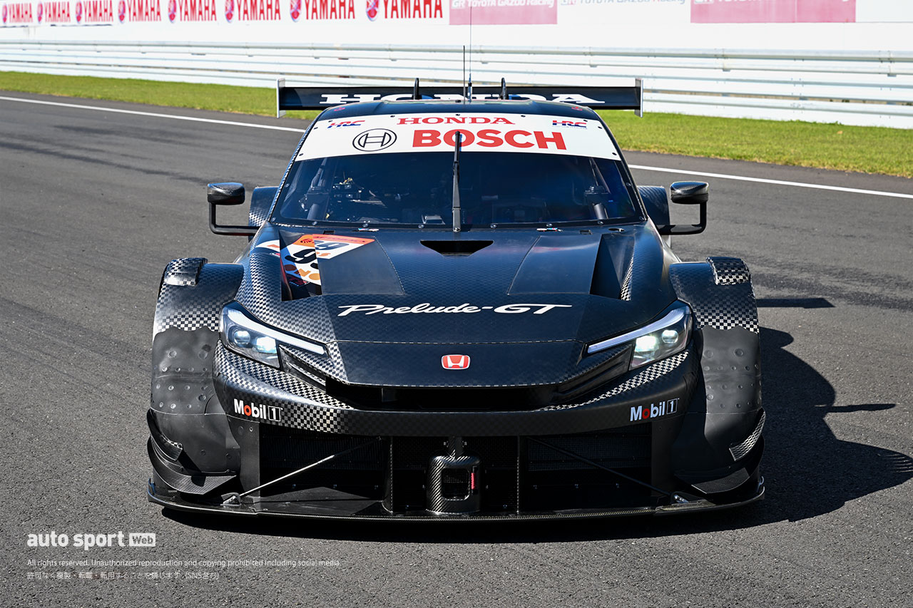 ホンダ／HRCが『プレリュードGT』プロトタイプを発表！ 流麗なクーペボディをもつ2026年からのGT500ニューウェポンを公開