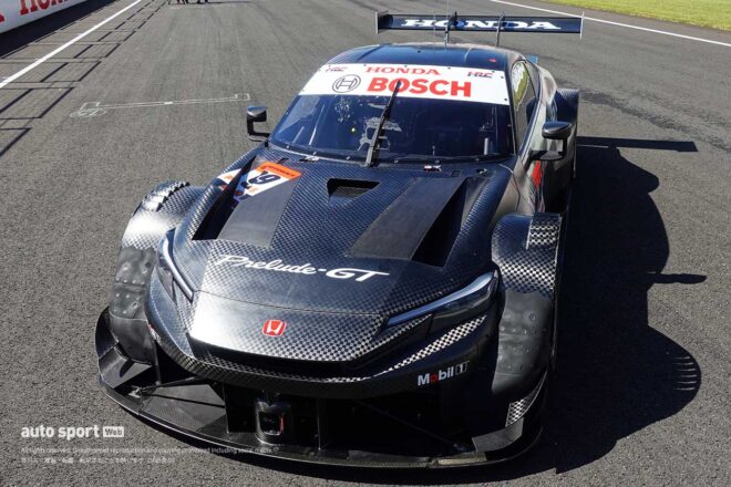 ホンダ／HRCが次期GT500ニューマシン プレリュードGTを発表