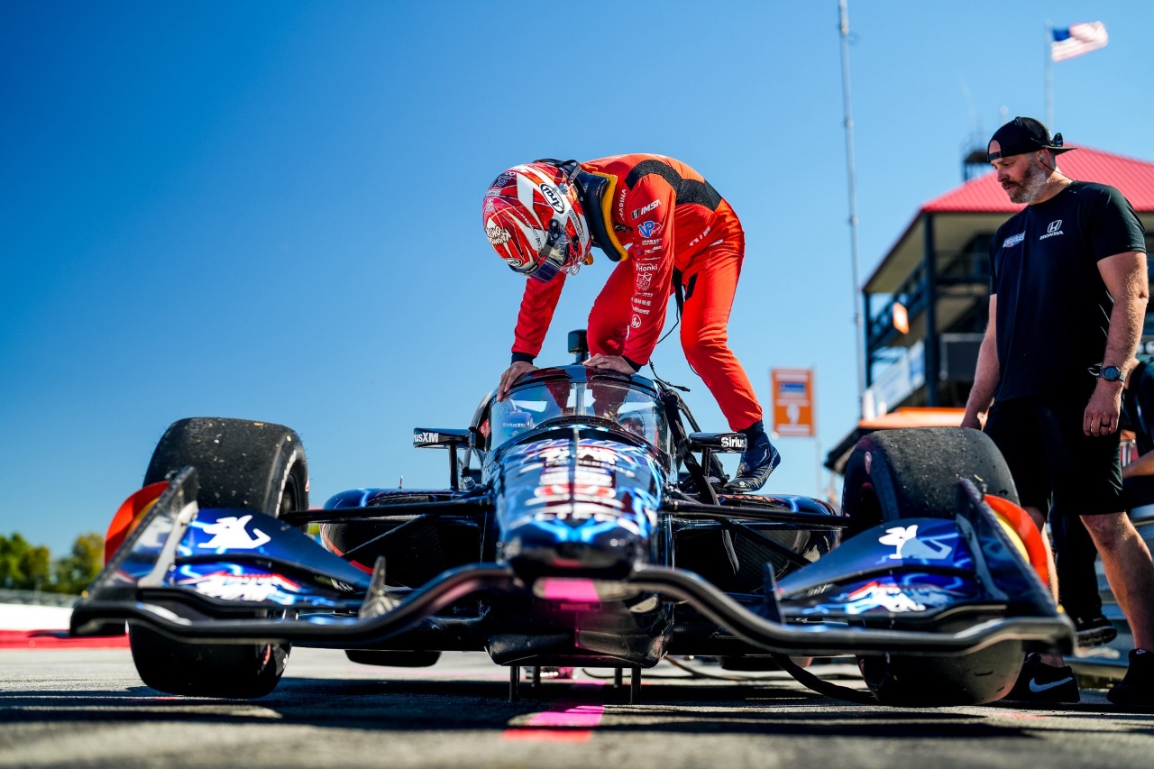 「将来このシリーズで戦えたら最高」太田格之進、ミド・オハイオで初のインディカーテストを完了