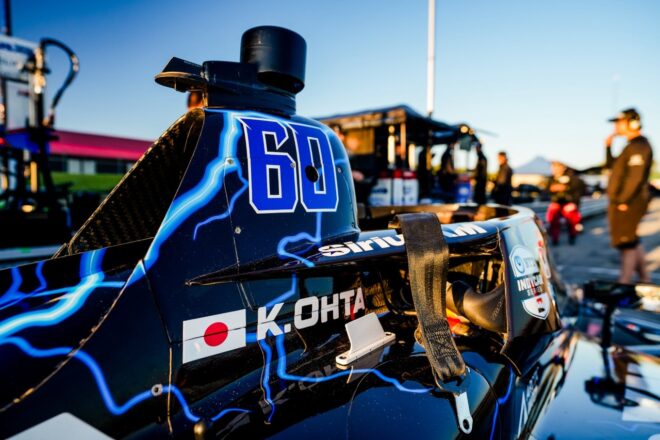 「将来このシリーズで戦えたら最高」太田格之進、ミド・オハイオで初のインディカーテストを完了