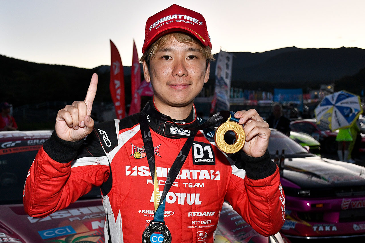 難易度増したレイアウトで藤野が今季初優勝。第6戦は蕎麦切が制しランキング首位に浮上／D1GPエビス