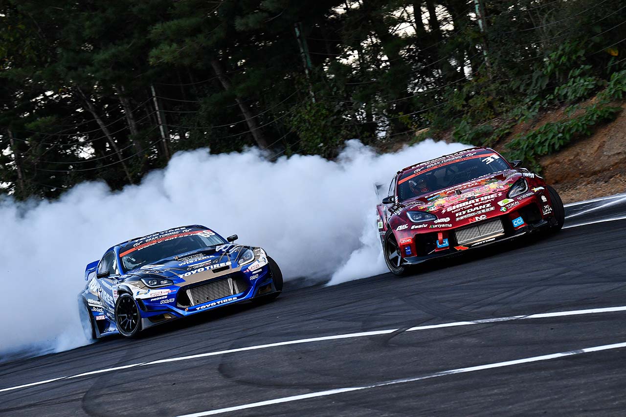 難易度増したレイアウトで藤野が今季初優勝。第6戦は蕎麦切が制しランキング首位に浮上／D1GPエビス