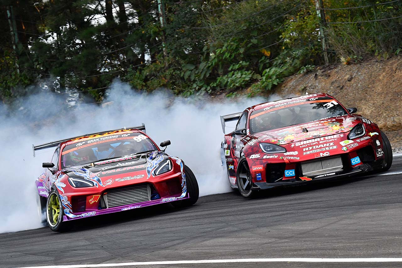 難易度増したレイアウトで藤野が今季初優勝。第6戦は蕎麦切が制しランキング首位に浮上／D1GPエビス