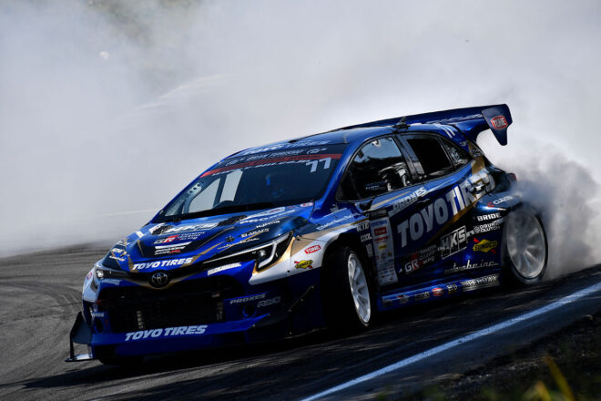 難易度増したレイアウトで藤野が今季初優勝。第6戦は蕎麦切が制しランキング首位に浮上／D1GPエビス