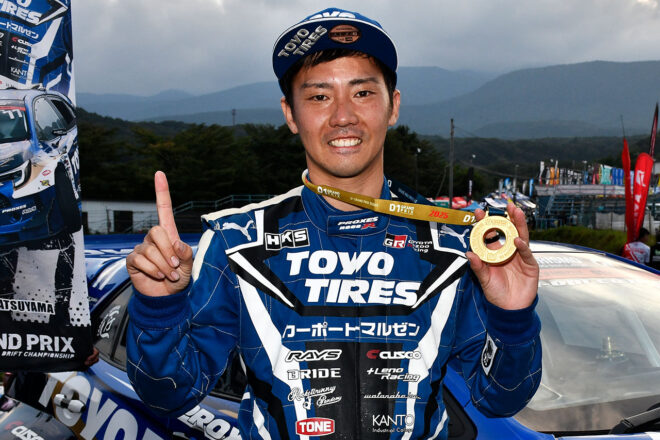 難易度増したレイアウトで藤野が今季初優勝。第6戦は蕎麦切が制しランキング首位に浮上／D1GPエビス