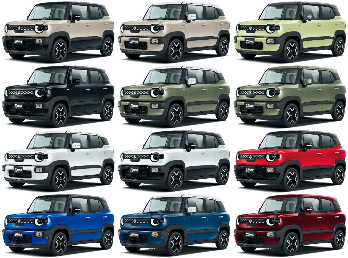 スズキが新型『クロスビー』を発売。こだわり詰まったデザイン、13通りの外装色で215万円から