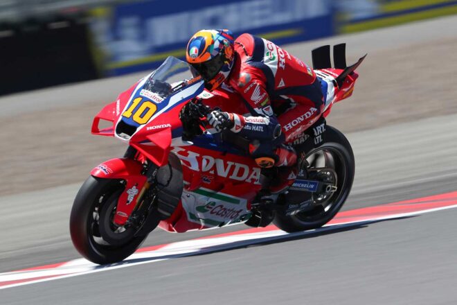 ルカ・マリーニ（ホンダHRCカストロール）／2025MotoGP第18戦インドネシアGP